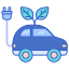electric car icon