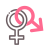 Male and Female Symbols icon