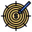 financial goal icon