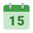 カレンダー-週15 icon