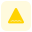 rough road sign icon