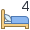 Vier Betten icon