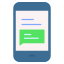 conversación-externa-aplicación-android-otros-iconmarket-2 icon