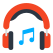 listening to music icon