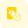 eliminar gráfico circular icon