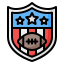 American Football Emblem icon