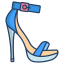 open toe heel icon