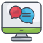 Online Chatting icon