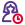 single user work in queue for publication and finance icon