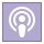 Podcast Apple icon