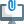 Paper clip resembling digital attachment on desktop computer icon