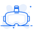 VR ヘッドセット icon