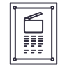 movie poster icon