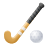 Feldhockey-Emoji icon