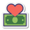 Liebe für Geld icon