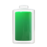 3d fluency style 완전히 충전 된 배터리 icon