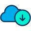 cloud download icon