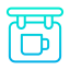 coffee shop sign icon