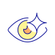 laser eye surgery icon
