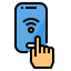 Smartphone WiFi icon