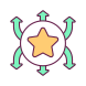 benefits of multi channel distribution icon