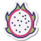 stickers style 드래곤 과일 icon