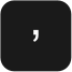 Comma icon