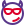 Cool evil with horns wearing sunshade emoticon icon