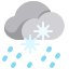 Chuva com neve icon