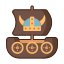 Navire Viking icon