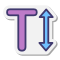 Text Height icon