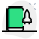 Mobile phone with rocket speed hardware performance icon
