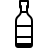 badges style wine bottle icon