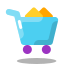 Carrito de la compra cargado icon