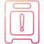 construction warning icon