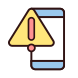 Phone Warning icon