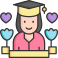 graduation icon