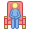 office s style occupied theatre seat icon