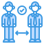 keep distance icon