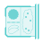 sci-fi style bento icon