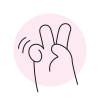 Hand Peace icon