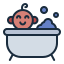 Baby Bathtub icon