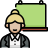 female teacher icon