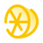 meio laranja icon