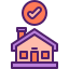 Checked House icon