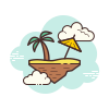 playa-isla-flotante icon