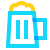water color style beer icon