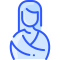 Mujer de pie icon