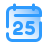 Calendrier 25 icon
