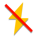 발광 금지 icon